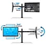 Mount-It! Adjustable Dual Monitor Arm Mount, Up To 32" Monitor, Black (MI-2752)~#|#~sp163926827_sc7