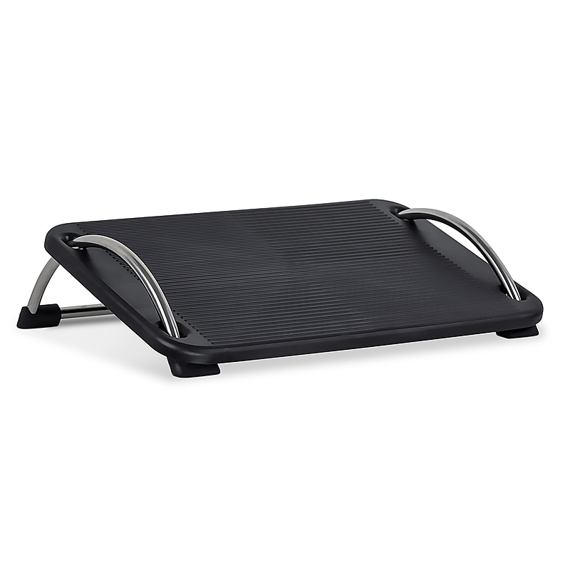 Mount-It! Tilt Adjustable Footrest, Black (MI-7803) image 1