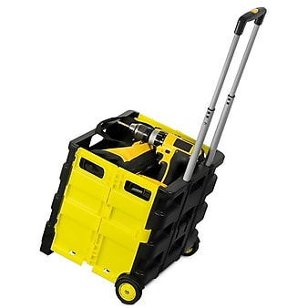 Mount-It! Rolling Utility Cart, Folding and Collapsible, 55 lbs Capacity (MI-904)