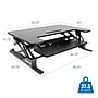 Mount-It! Mount-It! 36."W Rectangular Adjustable Standing Desk Converter, Black (MI-7926)~#|#~sp163926877_sc7