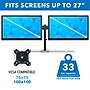 Mount-It! Mount-It! 36"W Manual Rectangular Adjustable Aluminum Standing Desk Converter, Black (MI-7934)~#|#~sp163926886_sc7