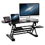 Mount-It! 48"W Rectangular Adjustable Metal Standing Desk Converter, Black (MI-7925)~#|#~sp163926899_sc7