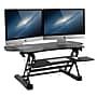 Mount-It! 48"W Rectangular Adjustable Metal Standing Desk Converter, Black (MI-7925)~#|#~sp163926900_sc7