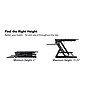 Mount-It! 48"W Rectangular Adjustable Metal Standing Desk Converter, Black (MI-7925)~#|#~sp163926902_sc7