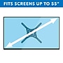Mount-It! Full Motion Flat Screen TV and Monitors Wall Mount Bracket for 23" to 55" VESA Mount Screens (MI-4110)~#|#~sp163926913_sc7