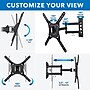 Mount-It! Full Motion Flat Screen TV and Monitors Wall Mount Bracket for 23" to 55" VESA Mount Screens (MI-4110)~#|#~sp163926920_sc7