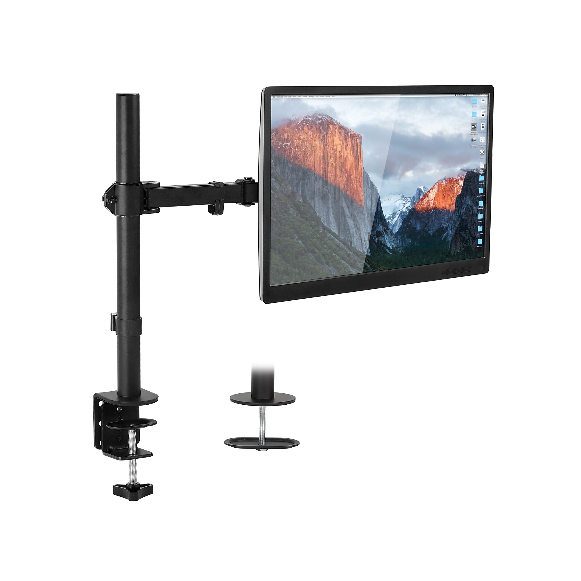 Mount-It! Adjustable Full Motion Mount for Monitors up to 32″, Holds up to 19.8 lbs., Black (MI-2751) Sansujyuku sansujyuku.com