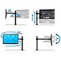 Mount-It! Adjustable Single Monitor Arm Mount, Black(MI-2751)~#|#~sp163926947_sc7