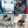 Mount-It! ErgoActive Lumbar Support Cushion with Straps, Breathable Mesh Cover, Gray (MI-1013)~#|#~sp163926973_sc7