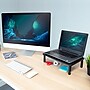 Mount-It! Adjustable Monitor Stand, Up to 32" Monitor, Gray, 2/Pack (MI-7364)~#|#~sp163927005_sc7