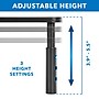 Mount-It! Adjustable Monitor Stand, Up to 32" Monitor, Gray, 2/Pack (MI-7364)~#|#~sp163927010_sc7
