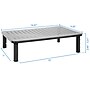 Mount-It! Adjustable Monitor Stand, Up to 32" Monitor, Gray, 2/Pack (MI-7364)~#|#~sp163927011_sc7