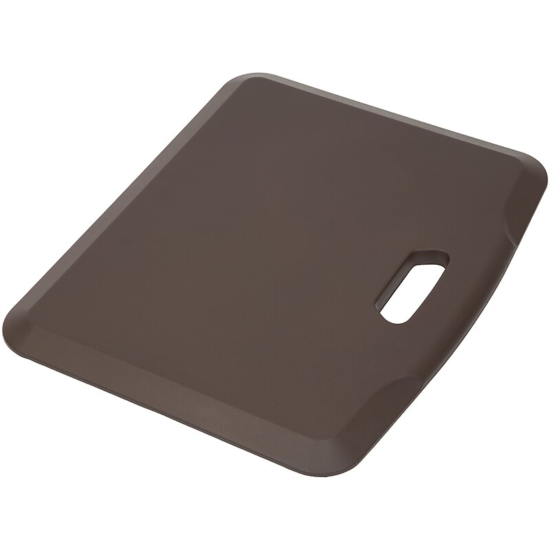 Mount-It! Anti-Fatigue Mat, 18" x 22", Brown (MI-7161) image 1