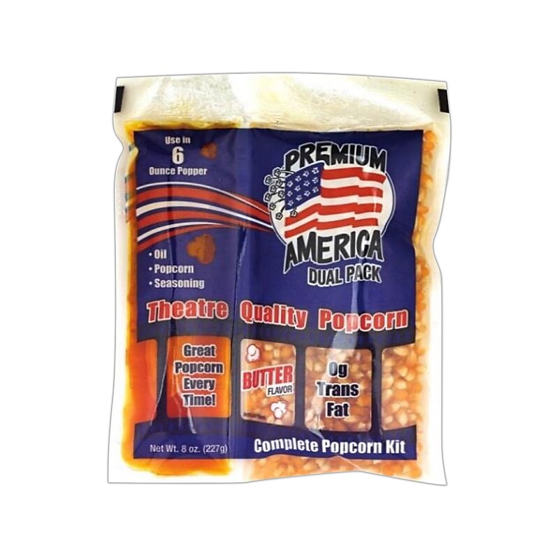 Great Western Products Premium America Light Buttery Popcorn Kernels, 6 oz., 36/Box (GRE00016) image 1