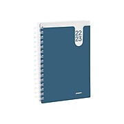 2022-2023 Poppin 6" x 8.5" Academic & Calendar Weekly & Monthly Planner, Slate (108843)