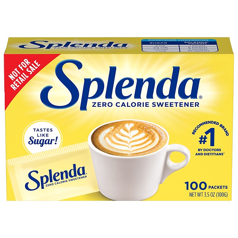 Splenda Artificial Sweetener Packets, 100/Box (HFP20002) image 1