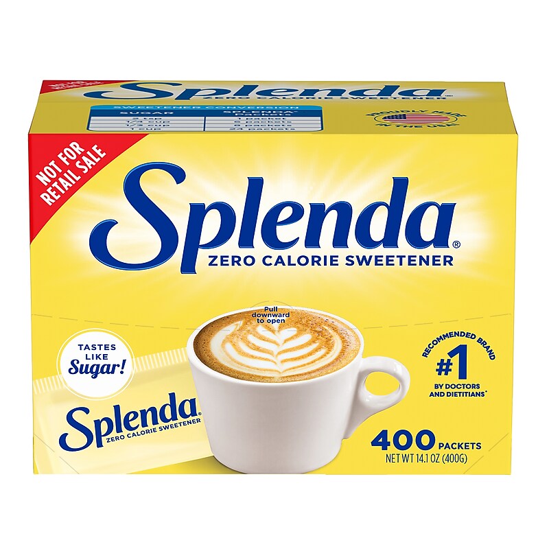 Splenda Artificial Sweeteners Packet, 400/Box (HFP20041) image 1