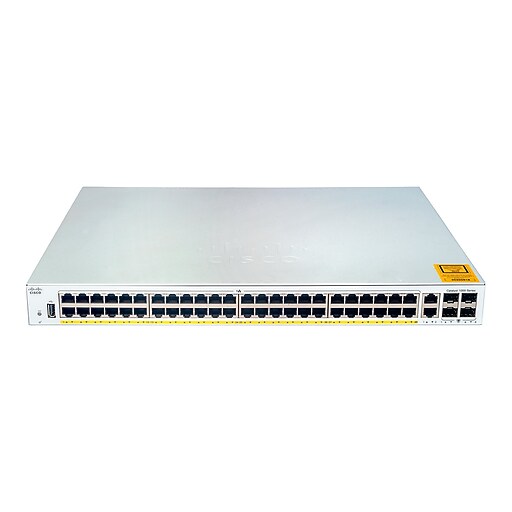 Cisco Catalyst 1000 Series 48Port Gigabit Managed Switch, 10