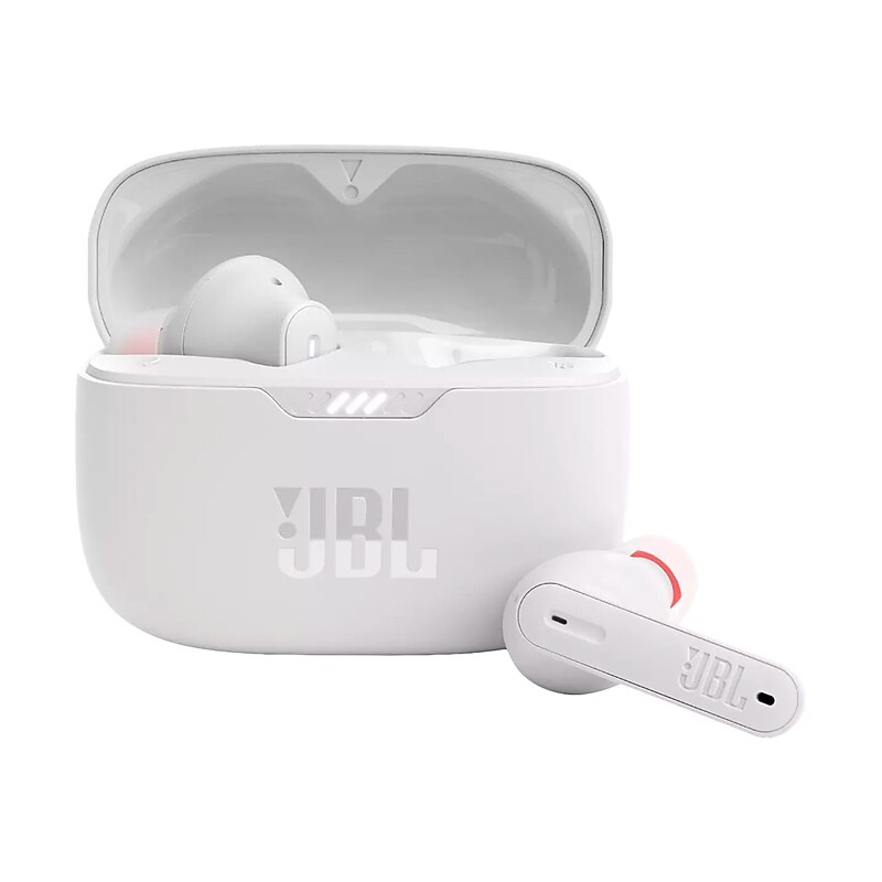 JBL TUNE 230NC TWS Wireless Active Noise Canceling Earbuds Headphones, Bluetooth, White (JBLT230NCTWSWAM) image 1