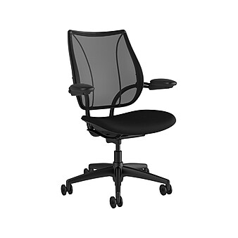 Humanscale Liberty Swivel Computer and Desk Chair, Black (L111BM10FT10)