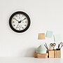 Equity by La Crosse 10 Inch IN/OUT Brown Wall Clock with Thermometer and Hygrometer (29005)~#|#~sp164600551_sc7
