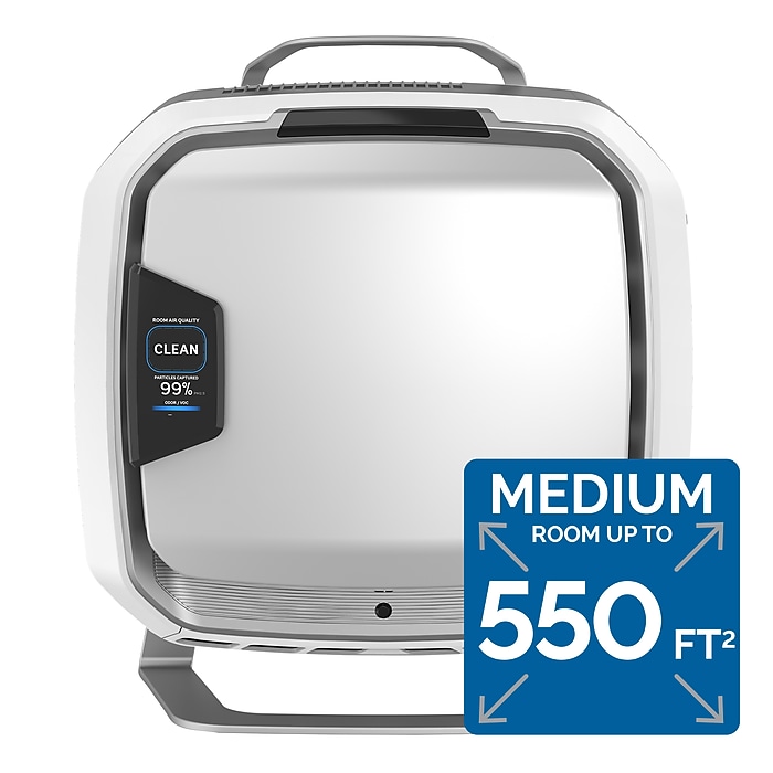 Fellowes AeraMax Pro AM3S True HEPA Tabletop Air Purifier, Silver