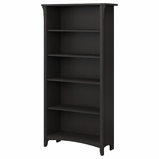 Bush Furniture Salinas 63"H 5Shelf Bookcase with Adjustable Shelves