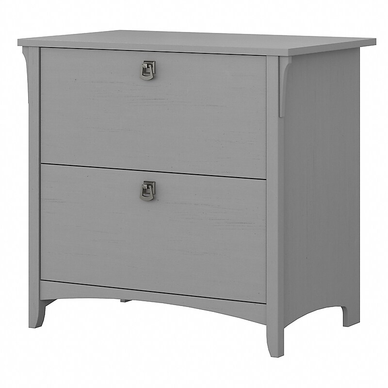 Bush Furniture Salinas Lateral File Cabinet, Cape Cod Gray (SAF132CG-03) image 1
