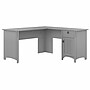 Bush Furniture Salinas 60"W L Shaped Desk with Storage, Cape Cod Gray (SAD160CG-03)~#|#~sp164701219_sc7