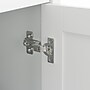 Bush Furniture Salinas 30" Accent Storage Cabinet with 3 Shelves, Shiplap Gray/Pure White (SAS147G2W-03)~#|#~sp164749904_sc7