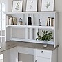 Bush Furniture Salinas Casual Hutch for L-Shaped Desk, Pure White (SAH160G2W-03)~#|#~sp164750204_sc7