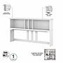 Bush Furniture Salinas Casual Hutch for L-Shaped Desk, Pure White (SAH160G2W-03)~#|#~sp164750281_sc7