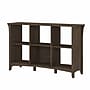 Bush Furniture Salinas 30" 6-Shelf Cube Organizer with Adjustable Shelves, Ash Brown Laminate (SAB148ABR-03)~#|#~sp164750914_sc7