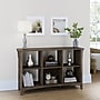 Bush Furniture Salinas 30" 6-Shelf Cube Organizer with Adjustable Shelves, Ash Brown Laminate (SAB148ABR-03)~#|#~sp164750922_sc7