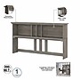 Bush Furniture Salinas 60"W Desktop Hutch, Driftwood Gray (SAH160DG-03)~#|#~sp164751073_sc7