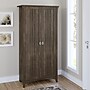 Bush Furniture Salinas 63" Tall Storage Cabinet with 4 Shelves, Ash Brown (SAS332ABR-03)~#|#~sp164751776_sc7