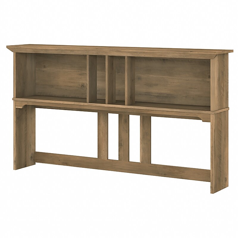Bush Furniture Salinas 60"W Desktop Hutch, Reclaimed Pine (SAH160RCP-03) image 1