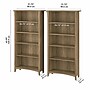Bush Furniture Salinas 63"H 5-Shelf Tall Bookcase, Reclaimed Pine, 2/Set (SAL036RCP)~#|#~sp164754161_sc7