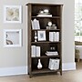 Bush Furniture Salinas 5-Shelf 63"H Bookcase, Ash Brown (SAB132ABR-03)~#|#~sp164754718_sc7