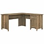 Bush Furniture Salinas 60"W L Shaped Desk with Storage, Reclaimed Pine (SAD160RCP-03)~#|#~sp164754988_sc7