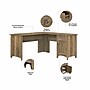 Bush Furniture Salinas 60"W L Shaped Desk with Storage, Reclaimed Pine (SAD160RCP-03)~#|#~sp164754995_sc7