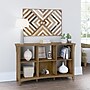 Bush Furniture Salinas 30" 6-Shelf Cube Organizer with Adjustable Shelves, Reclaimed Pine Laminate (SAB148RCP-03)~#|#~sp164755869_sc7