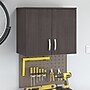 Bush Business Furniture Universal 24" Wall Cabinet with Doors and 2 Shelves, Storm Gray (UNS428SG)~#|#~sp164811463_sc7