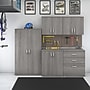 Bush Business Furniture Universal 62" 5-Piece Modular Storage Set with 11 Shelves, Platinum Gray (UNS003PG)~#|#~sp164811468_sc7