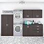 Bush Business Furniture Universal 62" 5-Piece Modular Storage Set with 11 Shelves, Storm Gray (UNS003SG)~#|#~sp164811650_sc7