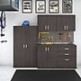 Bush Business Furniture Universal 62" 5-Piece Modular Storage Set with 11 Shelves, Storm Gray (UNS003SG)~#|#~sp164811682_sc7
