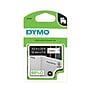 DYMO D1 Standard 1926208 Label Maker Tape, 1/2" x 23', Black on White, 2/Each (1926208)~#|#~sp165197381_sc7