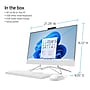 HP 24" All-in-One Desktop Computer, Intel Core i5-1135G7, 16GB Memory, 512GB SSD (1J7Q6AA#ABA)~#|#~sp165200199_sc7