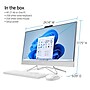 HP 27" All-in-One Desktop Computer, Intel Core i5-1135G7, 8GB Memory, 256GB SSD (1J7Q9AA#ABA)~#|#~sp165200200_sc7