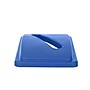 Alpine Industries Polypropylene Recycling Bin, 23 Gallon, Blue (477-R-BLU-PKG3)~#|#~sp165402688_sc7